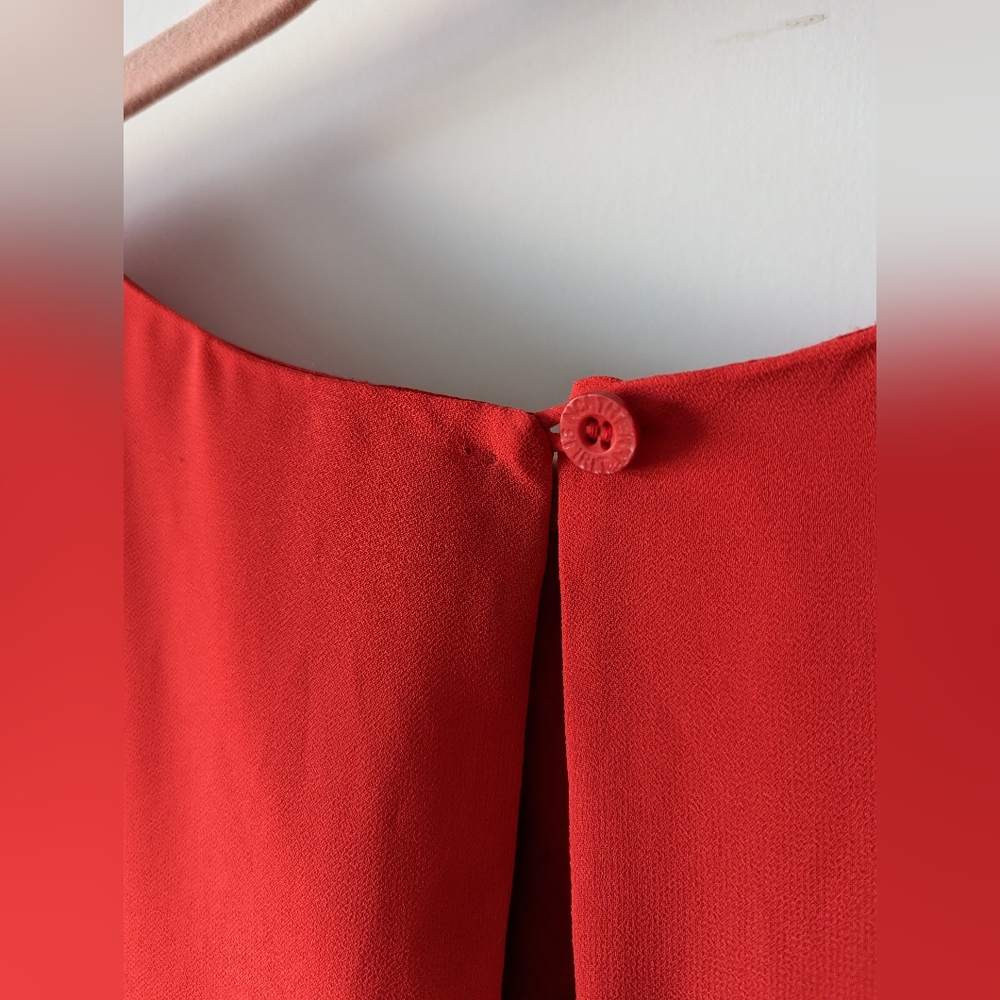 Monsoon Red Dress Size 20 - Picture 5 of 11
